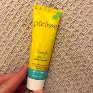 Purlisse pineapple cleansing gel.